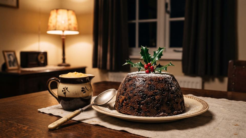 Carrot Christmas Pudding