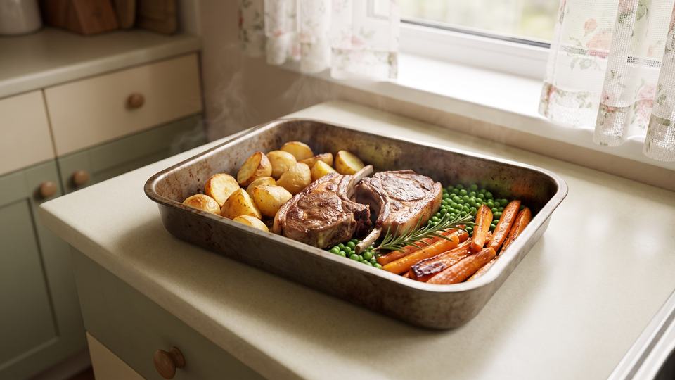 Lamb Chops and New Potatoes
